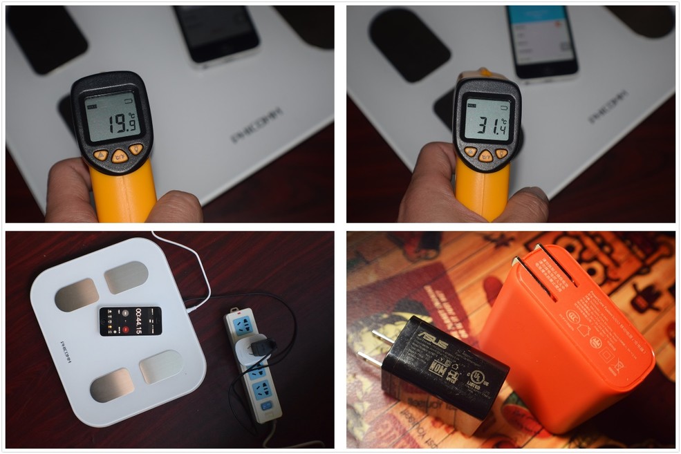 拆卸式八电极片设计的斐讯S7智能体脂称PG麻将胡了2内置锂电池、可加热、可(图5)